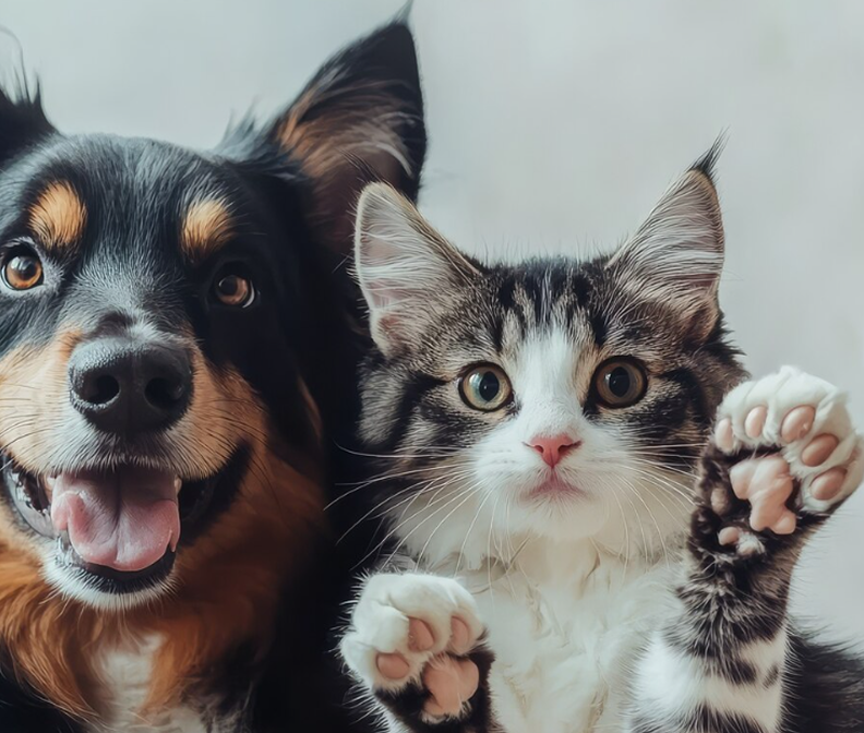 Hond en kat